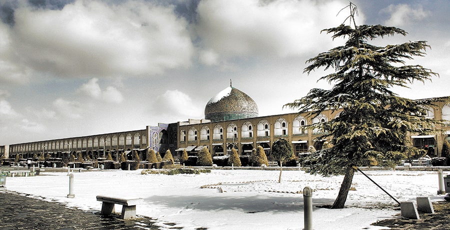 آب و هوای اصفهان در زمستان